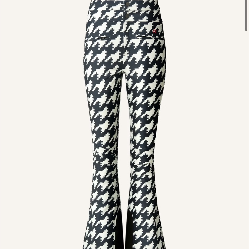 Perfect Moment Black and White Houndstooth Pants